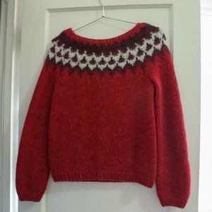 Authentic 100% Wool Handknit Lopapeysa from Iceland